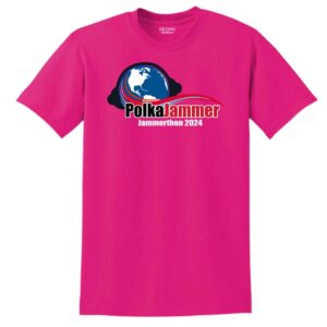 2024 Jammerthon T Shirts Heliconia Pink