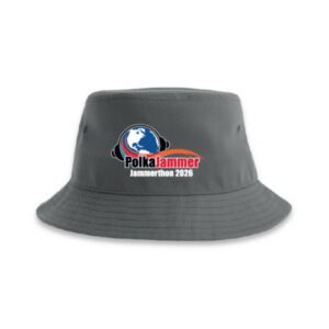 cotton adult bucket hat with PJN logo